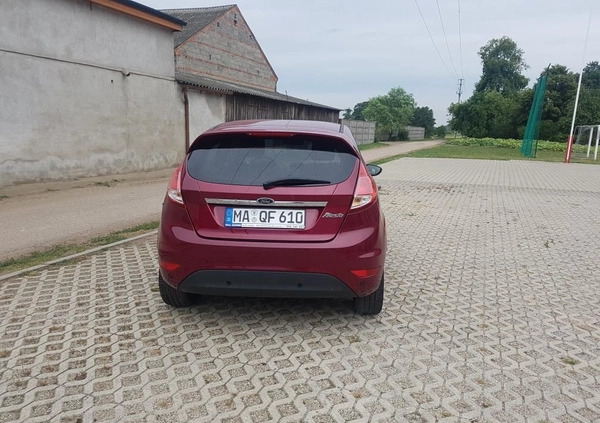 Ford Fiesta cena 19900 przebieg: 244000, rok produkcji 2013 z Gubin małe 254